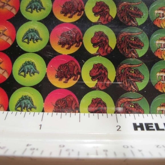 Eureka Paper Magic Group 704 Dinosaur Mini Motivational Stickers Older Product! - Picture 2 of 6